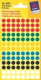 Цветные этикетки-точки Avery Zweckform Ø 8 мм (3090)